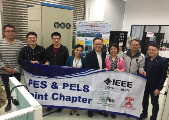 Prof. Mo-Yuen Chow visits Electric Power Engineering Laboratory, University of Macau